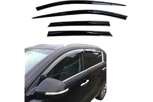 AUTO CLOVER Autoclover Windabweiser-Set für Kia Sportage 2010-2015, 4-teilig (geräuchert)