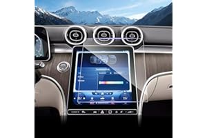 LUWU 2 Packs Compatible with Mercedes-Benz C-Class W206 / GLC X254 2021-2024 2025 Navigation Screen Protector 11.9 Inch 6H Anti-Scratch AR Anti-reflection Nano Protective Film X254 W206 Accessories