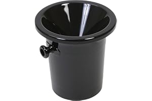 Crachoir à vin en acrylique noir 2.5 Litres Ludi-Vin