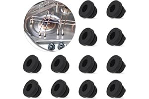 UTXN 12 Pezzi di passacavo per fornello, passacavo in Gomma siliconica per fornelli da Camper, compatibili con Barre da 5 mm