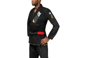 Hayabusa Ascend leggero adulto Jiu Jitsu BJJ Gi - nero, A2