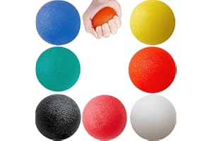 BULL TIGER PRESTIGE 7 Pezzi Di Palline Antistress Per Terapia Manuale, Antistress Palline Mano Terapia Palline Gomma Riabilitazione Ideali Per Riabilitazione, Fisioterapia E Alleviare Lo Stress