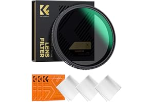 K&F CONCEPT 67mm Variable ND Filter Adjustable Fader Neutral Density ND2 - ND32 Filter, NO Spot X Black X Issue, MRC 28-Layer, Ultra Slim, Waterproof (Nano-X Series)