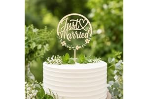 ENLACE Just Married tårtdekoration