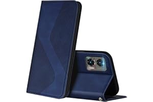 ZONNAVI Cover per Motorola Edge 30 Neo/Edge 30 Lite, Flip Custodia Pelle PU con [Slot Cart] [Supporto Stand], Cover a Libro Portafoglio per Motorola Moto Edge 30 Neo/Edge 30 Lite (Blu)