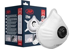 JSP Facciale Filtrante monouso a Coppa FFP3V con valvola - 532 (confezione da 5) - BEK130-002-M00