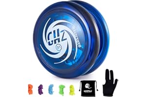 MAGICYOYO Responsive Yoyo D1 GHz, Yoyos Professionale per Bambini per Principianti con 5 Corde Yoyo, Guanto Yo Yo, Borsa