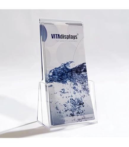 A5 Prospektständer Aus Acryl - Klar & Stabil Für Flyer