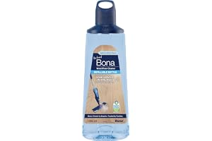 Bona Rengöringsmedel för Trägolv, Refillpatron till Spraymopp, 1050 ml | För parkett lackade och hårdvaxade trägolv, Snabbtorkande och ränderfri, Klar att använda, Refill till Bona Spray mop
