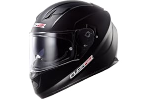 LS2 Kask matowy, czarny, XXL