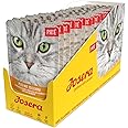 JOSERA Paté Turkey with Zucchini (16 x 85 g) | Adult | Premium Wet Food for Adult Cats | Pate with Turkey & Zucchini | Salmon