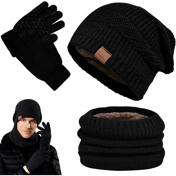 Heatkeeper Dames Winter Set - Muts Handschoenen - Beige