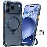 TORRAS Ostand Q3 Air, iPhone 17 Pro Max i&ccedil;in, 360 manyetik standlı, manyetik, mil-sınıf d&uuml;şme testine uygun, kamera kontrol d