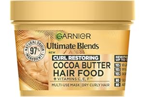 Garnier Ultimate Blends Cocoa Butter Hair Food Multi-Use Mask 400ml