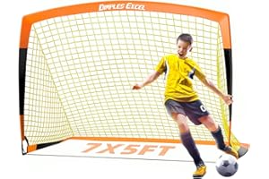 ‎DIMPLES EXCEL Dimples Excel Fußballtor Netz für Garten und Außenbereich Fußballtraining für Fußballliebhaber
