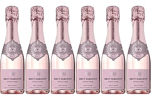 Brut Dargent - Vin effervescent Brut Rosé Pinot Noir (6 x 0.20 L)