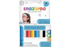 SNAZAROO STICKS PEINTURE POUR VISAGE GARCONS