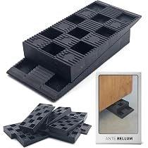 90 Cales Plastique Réglage 1-6mm - Jeu Cales Fenêtre Carrelage Parquet 6 Couleurs (100x28mm) - Bricolage