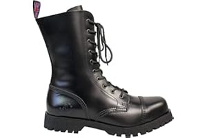 ORIGINAL ALPHA RANGERS Alpha Rangers 10-loch Boot Ranger Festival Army Gothic Leder Springerstiefel
