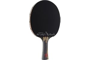 JOOLA Infinity Overdrive - Professional Performance Ping Pong Paddle with Carbon Kevlar Technology - Black Rubber on Both Sides - Competition Table Tennis Racket for Advanced Training - Extreme Speed