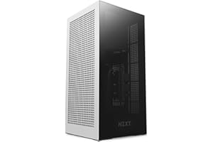 Nzxt H1 Versión 2 - CS-H11BW-EU - Estuche ITX de Factor de Forma pequeño - Refrigerador líquido de 140 mm - Fuente de aliment