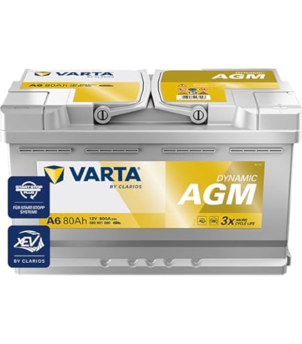 Varta Blue Dynamic EFB N80 80Ah 800A - View #5