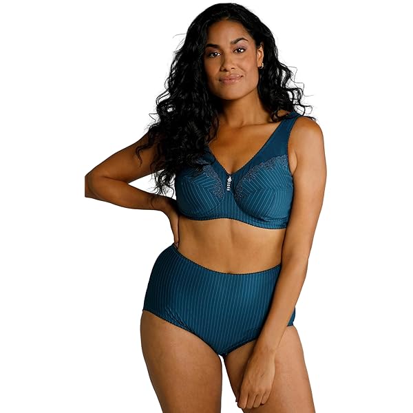 Camicia Donna Ulla Popken In Viscosa E Poliammide - Taglio Regular, Maniche 3/4 - Foto 5