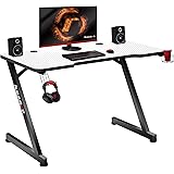 huzaro Hero 2.5 | Gaming Tisch PC Schreibtisch Computertisch Ergonomischer Bürotisch | Getränkehalter und Kopfhörerhalter | H