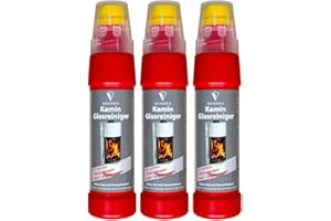 Kaminscheibenreiniger SENDEO Aktivgel für Ofen- und Kaminglas | (3x 200ml)
