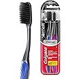 Colgate Slim Soft Black Charcoal Toothbrush, Value Pack, 2 Pack
