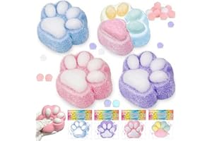 KATISHYRO Taba Squishy Cat, Squishy Toy Squishy Cat Paw, Fufu Squishy für Stressabbau, Squeeze Toy Squishy Pfote, Süße Weiche Katzenpfoten,Katzenpfoten Squishy für Kinder Erwachsene