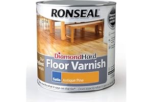 Ronseal Diamond Hard Floor Varnish Antique Pine Satin 2.5L