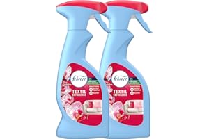 Febreze Lot de 2 désodorisants textiles orchidée thaïlandaise de 375 ml chacun élimine les odeurs textiles