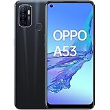 OPPO A53 Smartphone, 186g, Display 6.5" HD + LCD, 3 Fotocamere 13MP, RAM 4 GB + ROM 64 GB Espandibile, Batteria 5000 mAh, Ric