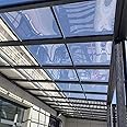 Outdoor Polycarbonate Roof Canopy, Clear Plastic Sheet,UV Protection Rain Outdoor Awning Covers,Clear Polycarbonate Sheet,Plastic Roof Panel,Roofing Canopies,Greenhouses Cladding,UV Protect