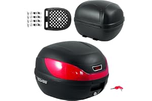 A-Pro Top Case Box Bagage Motorcykel Motorcykel Scooter 30 liter. Universell scooter