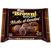 Eti Browni Gold Mini &Ccedil;ikolatalı Kek 180 g x 12 Adet