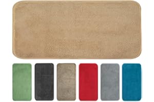 OLIVO TAPPETI OLIVO.shop TEKNOS Tappeto magico assorbi acqua, Zerbino asciugapassi per interno, Tappeto ingresso casa, varie misure e colori (25x70 cm, BEIGE)