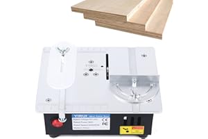 TRIEBAN Tischkreissäge Mini Holzbearbeitung Tischkreissäge Schneidemaschine Table Saw