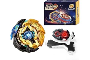 Hozuumo Bey Arena Blade Burst Turbo Set, 4D Metall Fusion Kampf Kreisel Mit Battling Top B-184 Launcher,Geschenk-Sets für Kinder