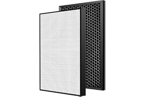 BIBOLIC FY2422 und FY2420 Filter für Philips 2000i Series AC2889 AC2887 AC2882 AC3829 Luftreiniger (Enthalten 1 HEPA-Filter und 1 Aktivkohlefilter)