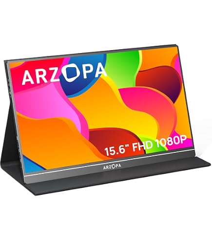 Écran Portable Yodoit 14 Pouces FHD IPS - USB-C Et Mini HDMI - Pour PC, Mac, Xbox, PS5, Switch - Soin Des Yeux, Haut-parleurs Intégrés - 9
