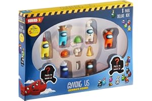 P.M.I. AmongUs Crewmate Figurki 8 Pak Deluxe S2