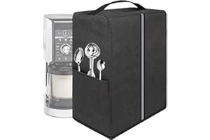 HAIWILL Copertura per Ninja Cremi NC300EU NC501EU, Ninja Creami Deluxe, copertura per macchina per il gelato, protezione dalla polvere, accessorio per macchina per il ghiaccio Ninja 40 x 30 x 16 cm