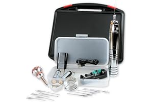MULTIPICK Kronos Set Ganzua electrica - [Made in Germany] Ferramentas electricas - Herramientas para cerrajeria - Ganzuas cerrajeria profesional - Para abrir puertas y cerraduras - Lockpick gun set