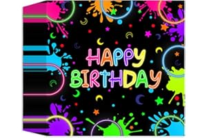 HFBOBP 40 Stück Happy Birthday Party Servietten, Cocktail Servietten Einweg Bunte Thema Dekorationen Zubehör für Junge Mädchen Geburtstag Party Deko, 33x33cm