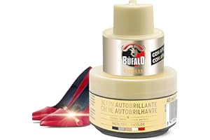 BUFALO Búfalo - Betún En Crema Autobrillante - Incolor - (1101423 Búfalo), Incoloro, 40 Mililitro