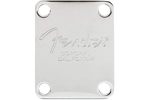 Fender Plaque manche basse American Series Chrome