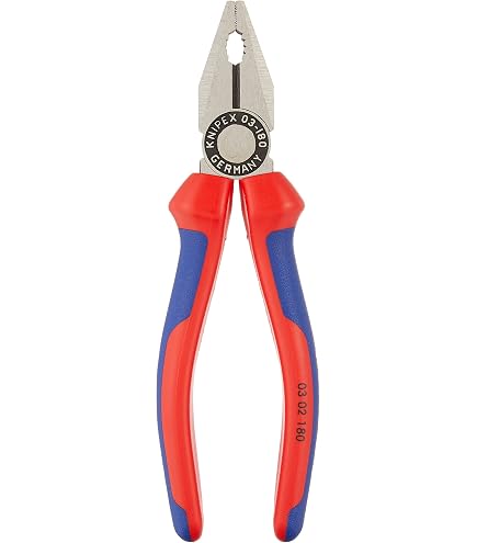 Knipex 8" Insulated Lineman's Combination Pliers High Leverage