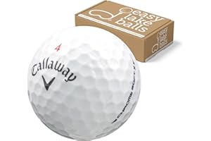 EASY LAKEBALLS 25 Callaway Chrome Soft X Palline da Golf/LAKEBALLS - qualità AAAA/AAA (Pearl/A Grade)